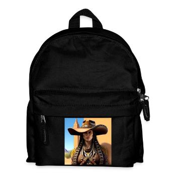 Desert Beauty - Kids' Backpack - black - Front