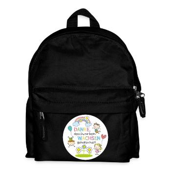 Thank you for helping you grow - Kita Farewell - Kids' Backpack - black - Front