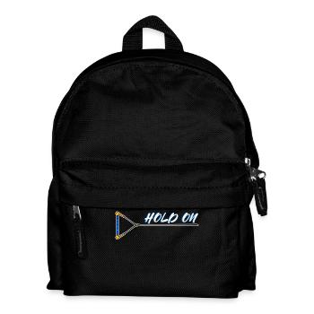Kitesurfer Statement Wasserski Surfing Wakeboard - Kinder Rucksack - Schwarz - Vorne