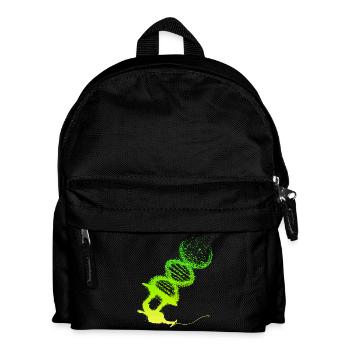 Kitesurfeur, Cascade de vagues, Wakeboard, Sports nautiques - Sac à dos Enfant - noir - Devant