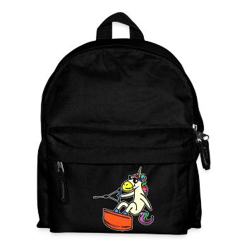 Wakeboard, Licorne, Sports nautiques, Surf, Surf - Sac à dos Enfant - noir - Devant