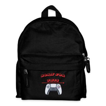 was Born for - Kinder Rucksack - Schwarz - Vorne