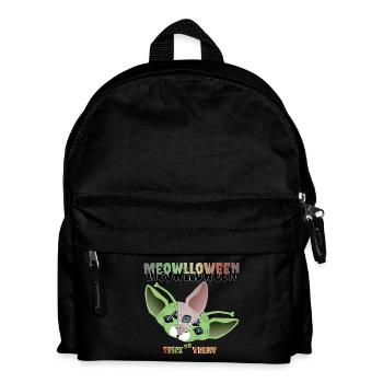 sphinx cat alien mask - Kids' Backpack - black - Front