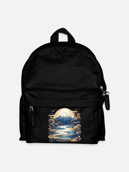 Mount Fuji - Kids' Backpack - black