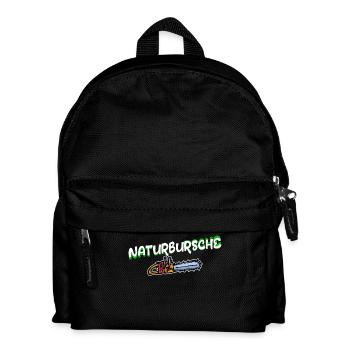 Lumberjack Chainsaw Statement Lumberjack Wood - Kids' Backpack - black - Front
