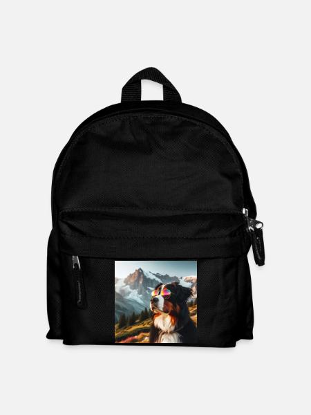 Berner Sennenhund - Kinder Rucksack - Schwarz