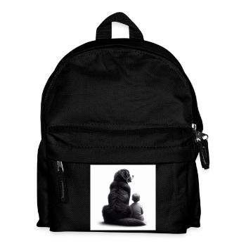 Bernese mountain dog - Kids' Backpack - black - Front