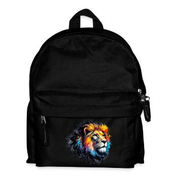 Lion - Sac à dos Enfant - noir - Devant