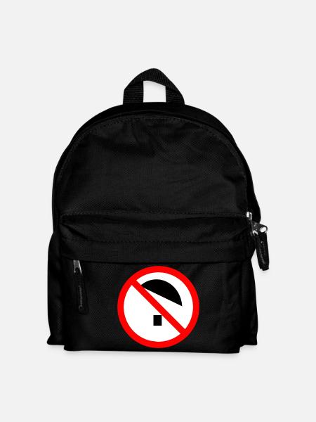 No Nazis - Kinder Rucksack - Schwarz