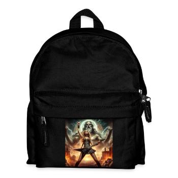 Le pouvoir de Zeus dans le heavy metal - Sac à dos Enfant - noir - Devant