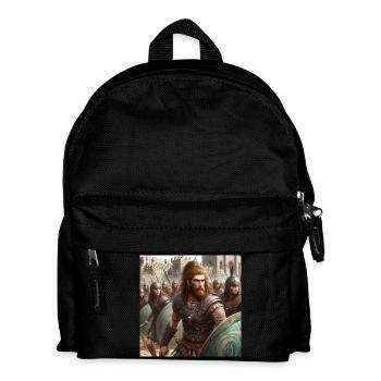 Keltiberer verteidigen Numancia - Kinder Rucksack - Schwarz - Vorne