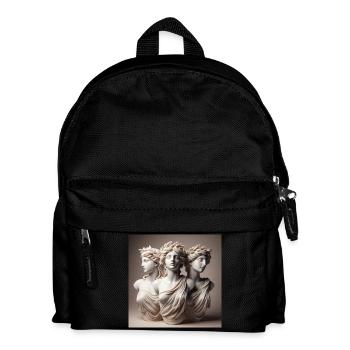 Griechische Skulpturen - Kinder Rucksack - Schwarz - Vorne