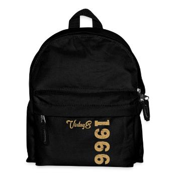 Vintage 1966 - Kinder Rucksack - Schwarz - Vorne
