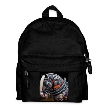 Tattooed Heavy Horse - Kids' Backpack - black - Front