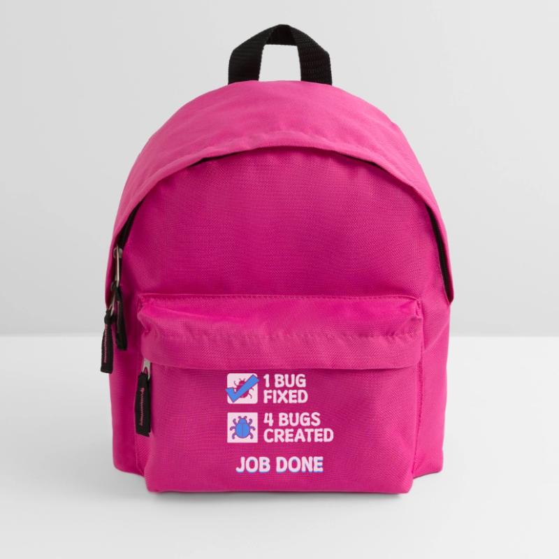 Bugfixing Developer Bugs Code Statement Computer Science Kids' Backpack
