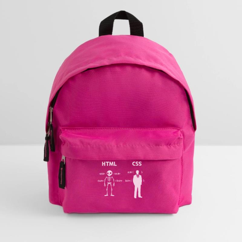 Code Css C++ Php Java Developer Code Scripting Kids' Backpack