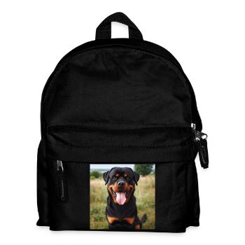 Rottweiler - Kids' Backpack - black - Front