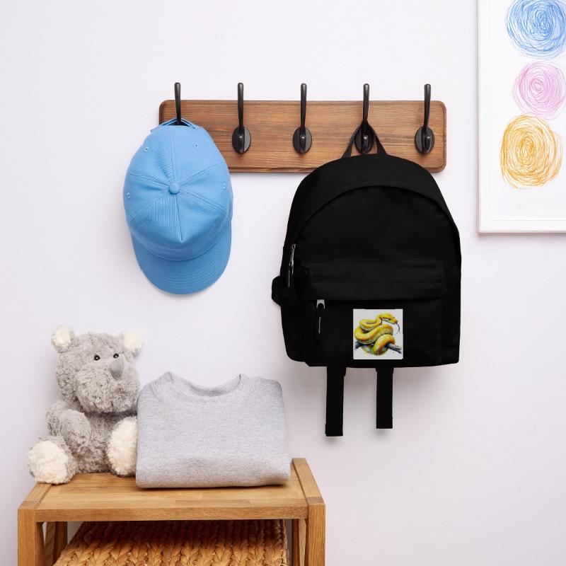 Yellow python Kids' Backpack