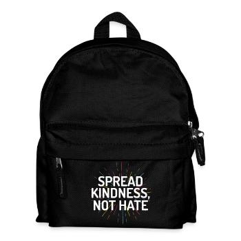 LGBT Pride Month - Spread Kindness Not Hate - Kids' Backpack - black - Front
