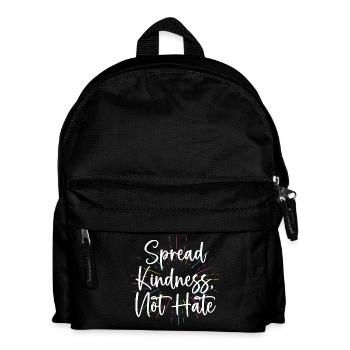 LGBT Pride Month - Spread Kindness Not Hate - Kids' Backpack - black - Front