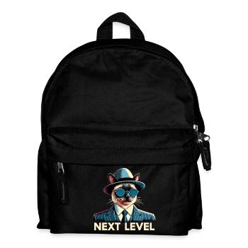 Siamese Cat Siamese Cat Next Level Suit Gift - Kids' Backpack - black - Front