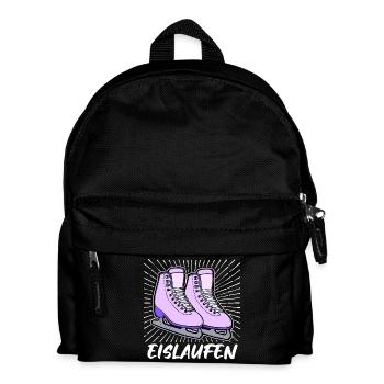Winter Sports Ice Skating Ice Hockey Snowboard Biathlon - Kids' Backpack - black - Front