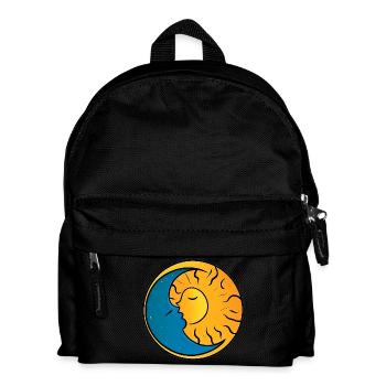 Soleil et Lune - Sac à dos Enfant - noir - Devant
