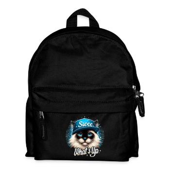 Holy Birman Cat Birman Cat What's Up Geschen - Kids' Backpack - black - Front