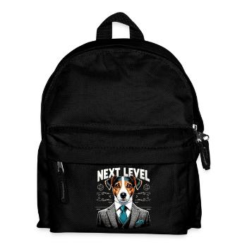 Jack Russell Terrier Suit Next Level Gift - Kids' Backpack - black - Front