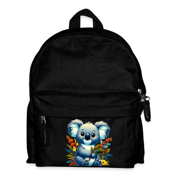 Koala - Kinder Rucksack - Schwarz - Vorne