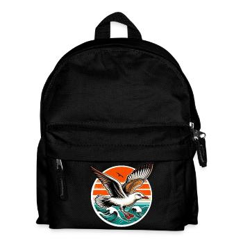 Mouette - Sac à dos Enfant - noir - Devant