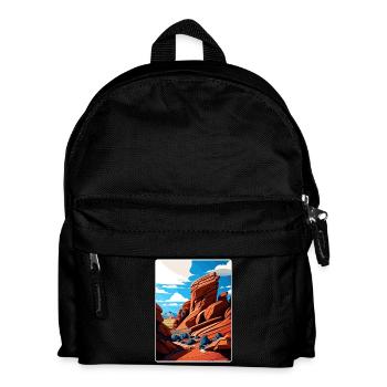 Red Rocks Park Und Amphitheater Colorado Reisen - Kinder Rucksack - Schwarz - Vorne