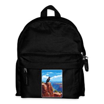Grand Canyon Nationalpark Arizona Reiseposter - Kinder Rucksack - Schwarz - Vorne