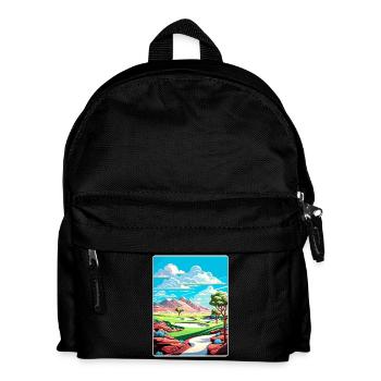 Wir Ko Pa Golf Club Arizona Reise Poster Souvenir - Kinder Rucksack - Schwarz - Vorne