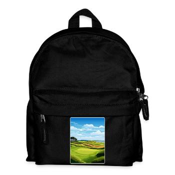 Bandon Dunes Golf Resort Reiseposter Souvenir - Kinder Rucksack - Schwarz - Vorne