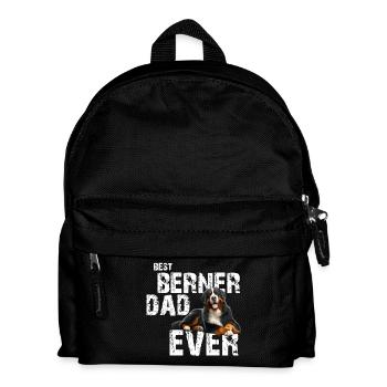 Bernese mountain dog - Kids' Backpack - black - Front