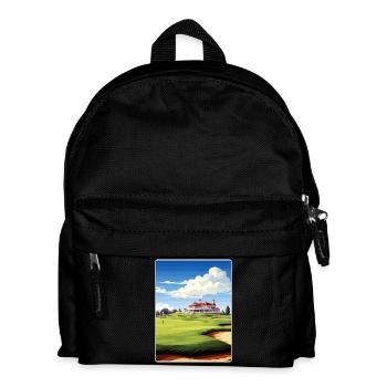 Congressional Golf Club Affiche de voyage Souvenir WPA - Sac à dos Enfant - noir - Devant
