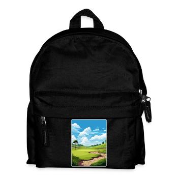 Winged Foot Golf Club Affiche de voyage Souvenir WPA - Sac à dos Enfant - noir - Devant