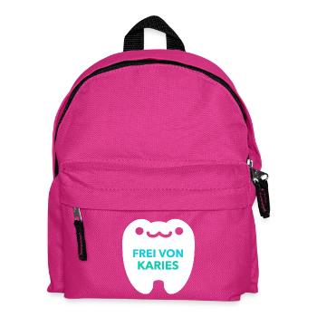 SANS CARIE DENTAIRE - Sac à dos Enfant - fuchsia - Devant