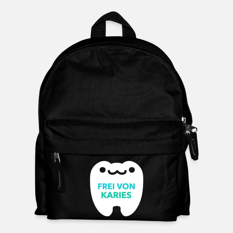 FREI VON KARIES - Kinder Rucksack - Schwarz