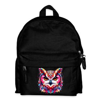 Owl - Kids' Backpack - black - Front