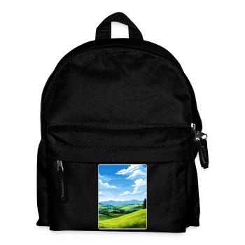 Sauerland Deutschland Reiseposter Souvenir Farbe WPA - Kinder Rucksack - Schwarz - Vorne