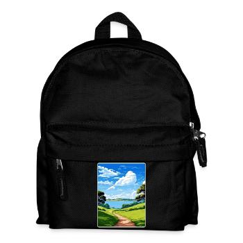 Mount Edgcumbe Country Park, Cornwall, England - Kinder Rucksack - Schwarz - Vorne