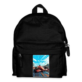 Montreal Circuit Motorsport Race Canada Travel WPA - Kids' Backpack - black - Front