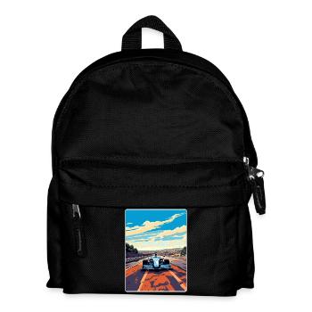 Nürburg Circuit Motorsport Rennen Deutschland Rennen - Kinder Rucksack - Schwarz - Vorne