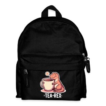 Thé Rex Thé Rex Cadeau de buveur de thé - Sac à dos Enfant - noir - Devant
