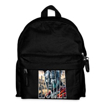 ROMA - Kinder Rucksack - Schwarz - Vorne