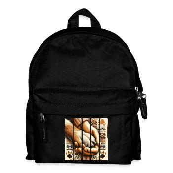 Bernese mountain dog - Kids' Backpack - black - Front