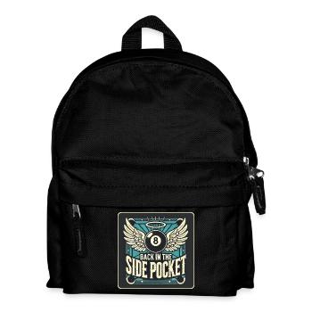 Design de billard - Sac à dos Enfant - noir - Devant
