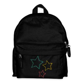 NOËL. ETOILE. ETOILES. CHRISTMAS. JOUR DE L'AN - Sac à dos Enfant - noir - Devant